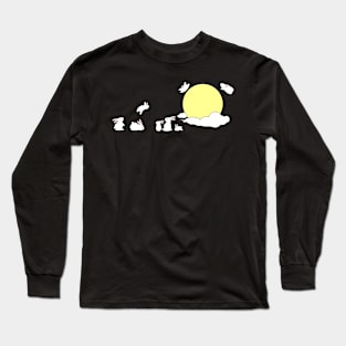 Bunnies at the Sun Long Sleeve T-Shirt